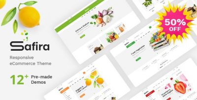 WEBSITE CỬA HÀNG THỰC PHẨM ORGANIC -BH0242