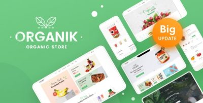 Website cửa hàng thực phẩm hữu cơ- BH0247