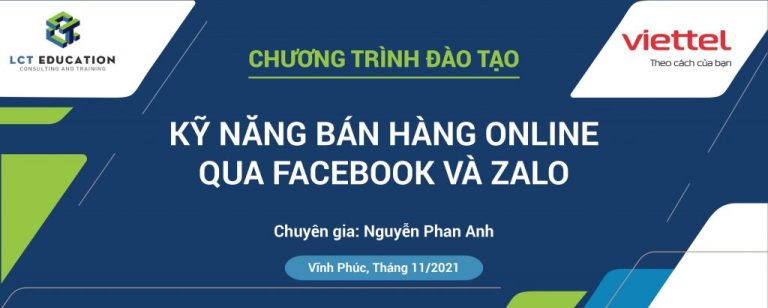 Kỹ Năng Bán Hàng Online Qua Facebook Và Zalo