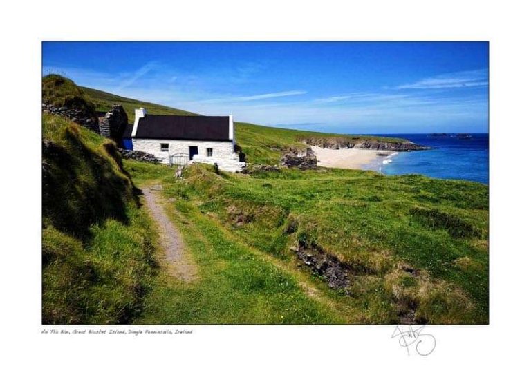 An Trá Bán,Great Blasket Island - Killarney Art Gallery