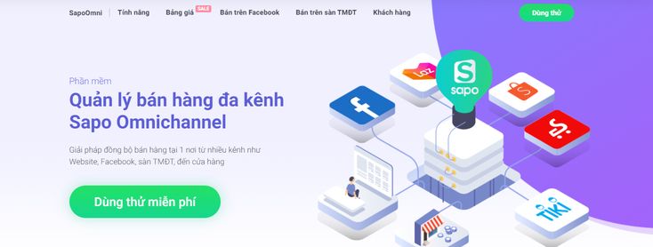 Sapo Phần mềm bán hàng đa kênh tốt nhất