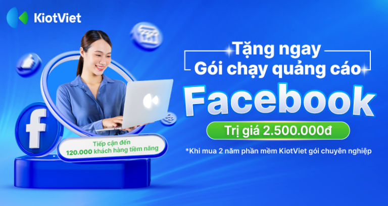 Tặng gói chạy quảng cáo Facebook trị giá 2.500.000đ khi mua phần ...