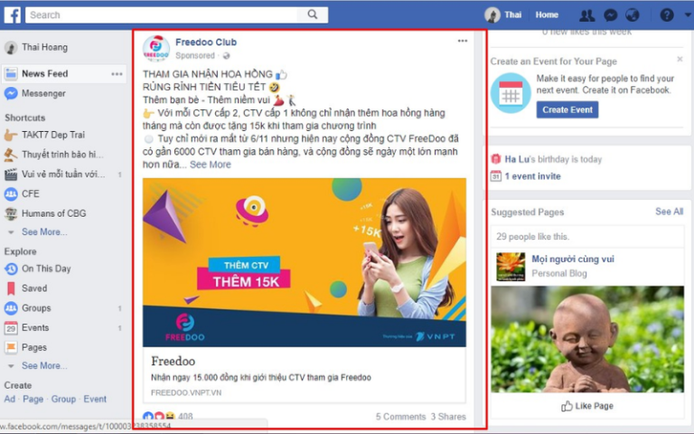 Cách quảng cáo bài viết trên Facebook hiệu quả chỉ trong 6 bước