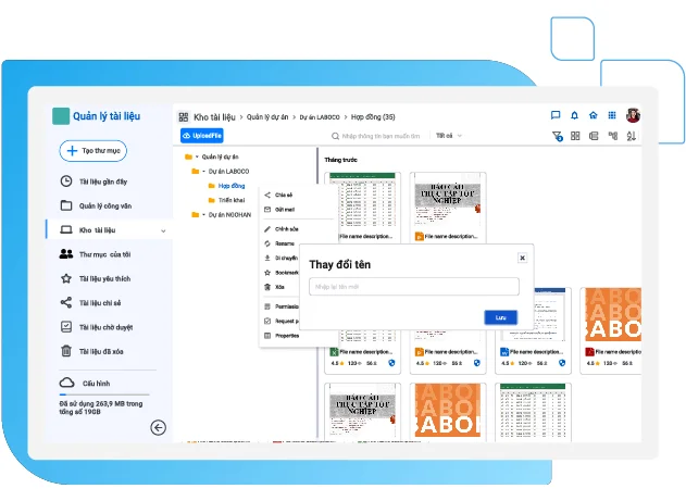 Quản lý tài liệu LV-DX Document