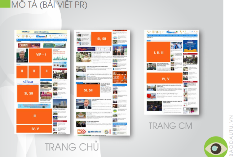 Bảng giá bài PR trên Baodautu.com.vn gồm báo online, báo giấy, banner