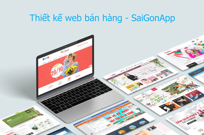Dịch Vụ Thiết Kế Website Saigonapp