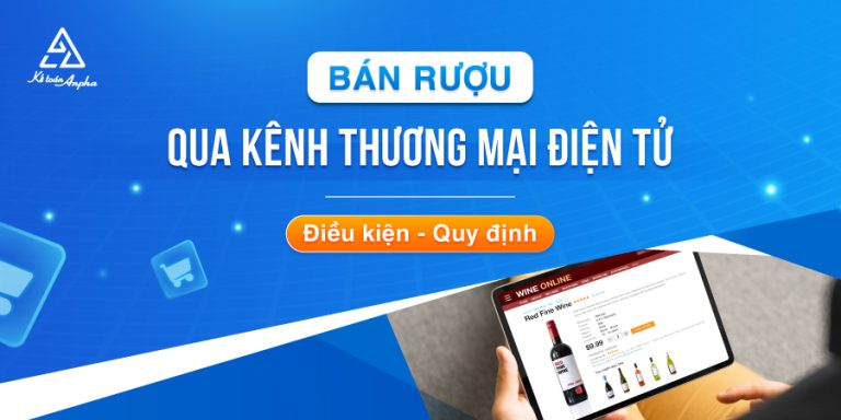 Kinh doanh rượu online trên website, sàn thương mại điện tử