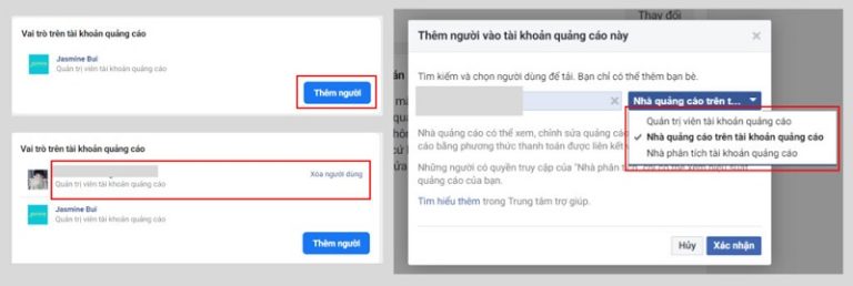 Cách thêm người vào tài khoản quảng cáo Facebook doanh nghiệp