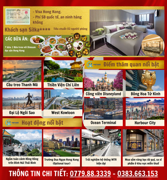 HONGKONG 4N3D (BAY VNA) – VIET ANZ TRAVEL