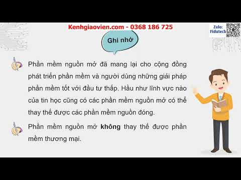 Giáo án Tin học ứng dụng 11 kết nối bài 3: Phần mềm nguồn mở và ...