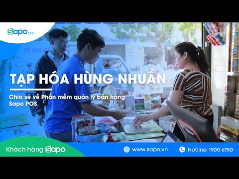 Sapo POS - Phần mềm quản lý bán hàng tại quầy tốt nhất - YouTube