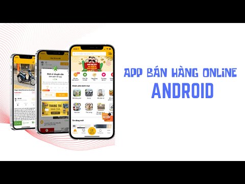 Android app bán hàng online - YouTube