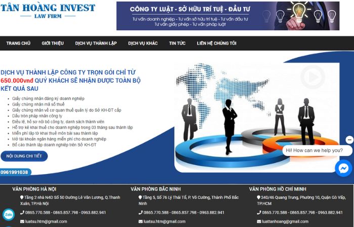 Hồ sơ và thủ tục để thành lập công ty kiến trúc mới nhất