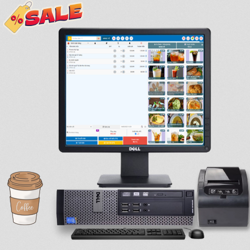 Trọn Bộ Máy Tính Tiền Cho Nhà Hàng Cafe PC Core I3