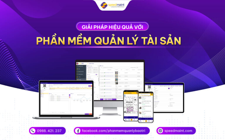 Giải pháp hiệu quả với phần mềm quản lý tài sản công ty