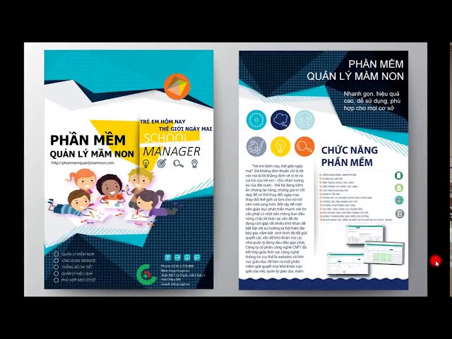 Giới thiệu phần mềm quản lý mầm non - YouTube