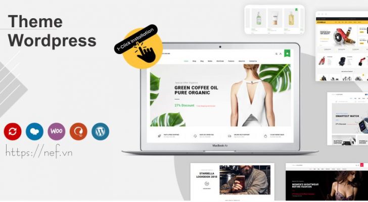thiết kế website wordpress - Nef Digital