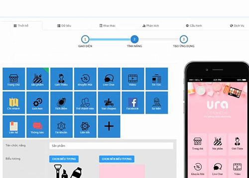 TOP 10 NỀN TẢNG THIẾT KẾ APP BÁN HÀNG MIỄN PHÍ