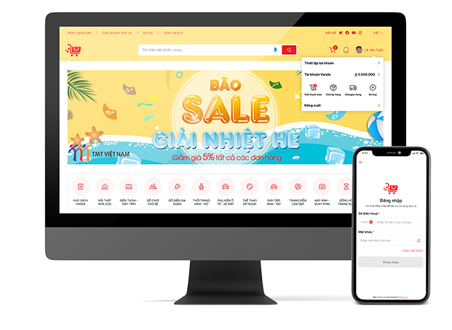 Thiết Kế App Thương Mại Điện Tử Chuyên Nghiệp