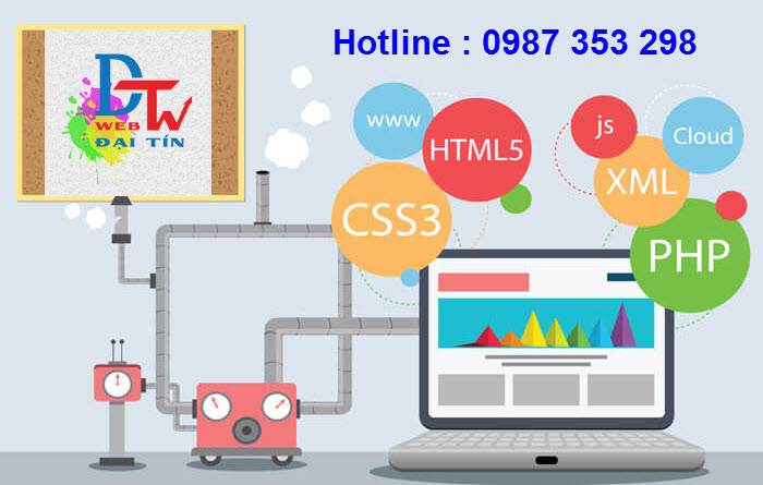Thiết kế website trọn gói giá rẻ hiệu quả tại TP HCM - WEB ĐẠI TÍN