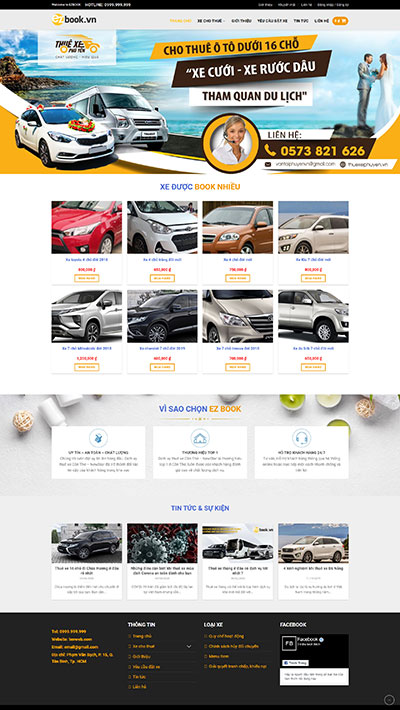 website cho thuê xe tự lái 2 - SaiGonApp