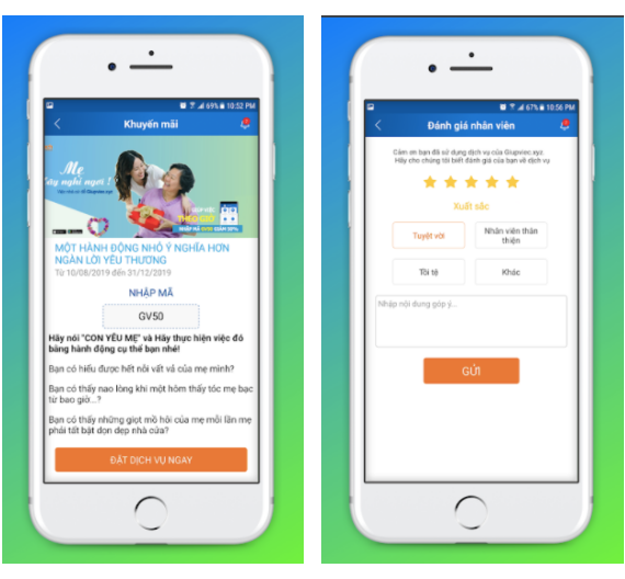 Blue tech - Housekeeping on-demand App - Vinsofts JSC
