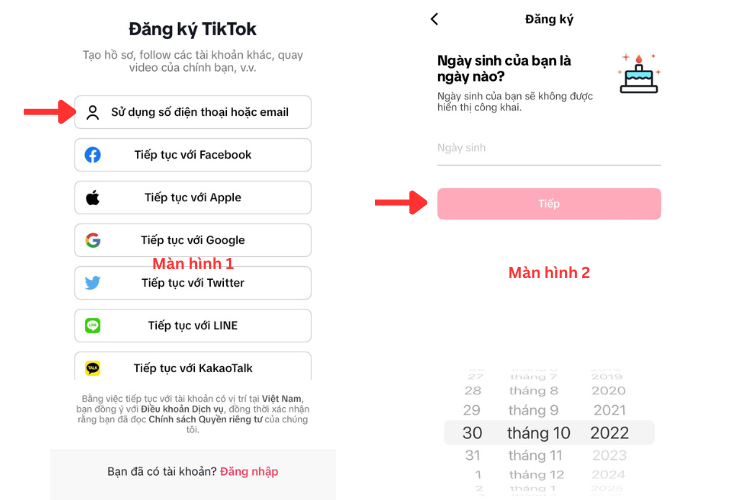 5 cách đăng ký và cách đăng nhập Tiktok đơn giản nhất hiện nay
