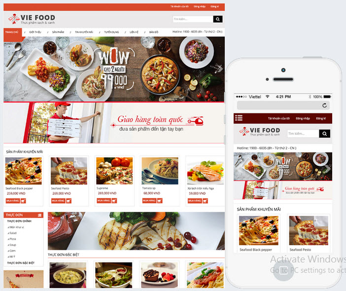Thiết kế web ở tại Tân An, Long An hiện đại, chất lượng cao ...