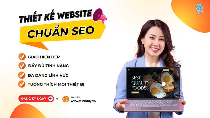Dịch vụ thiết kế website chuẩn SEO tại Minh Duy Solution
