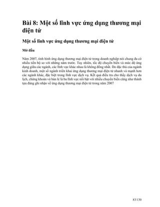 Giáo trình thương mại điện tử | PDF
