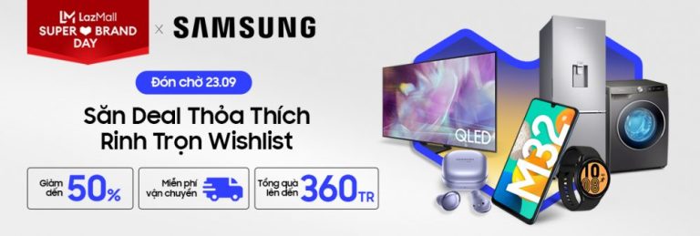 Samsung khởi động Ngày Hội Siêu Thương Hiệu năm 2021 trên Lazada ...