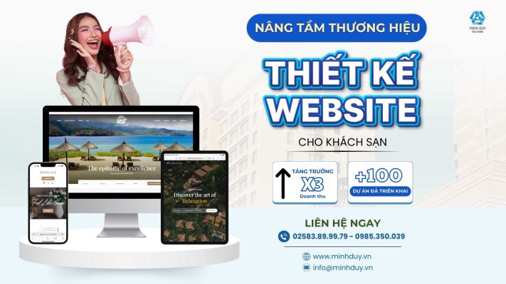 Thiết kế website khách sạn - resort tại Nha Trang - Minh Duy Solutions