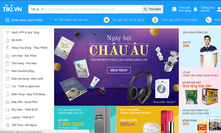 6 Website thương mại điện tử Chủ shop không thể bỏ qua [Cập nhật 2019