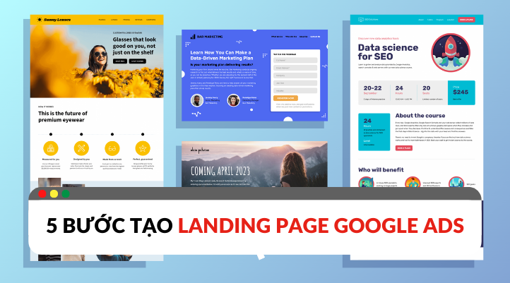 Cách tạo Landing page chạy quảng cáo trên Google trong 5 bước