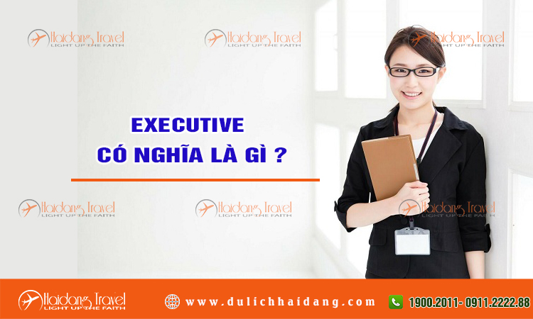 Executive là gì ? Các từ kết hợp với Executive bên du lịch - Hải ...