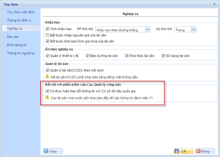 QLTS - Hướng dẫn sử dụng