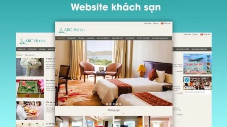 Thiết Kế Website Cho Khách Sạn Đẳng Cấp - Chuyên Nghiệp