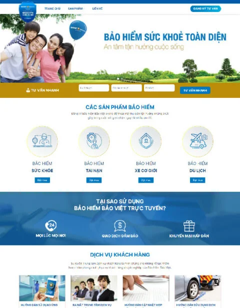 Mẫu web doanh nghiệp - Giao diện web doanh nghiệp đẹp chuẩn SEO