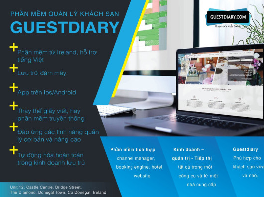 Phần mềm quản lý khách sạn GuestDiary mở ra cơ hội quản trị tiết ...