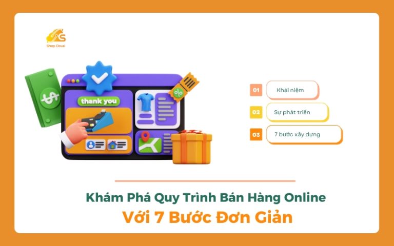 Xây Dựng Quy Trình Bán Hàng Online Với 6 Bước Đơn Giản