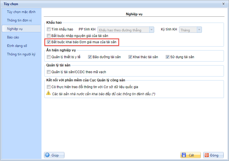 QLTS - Hướng dẫn sử dụng