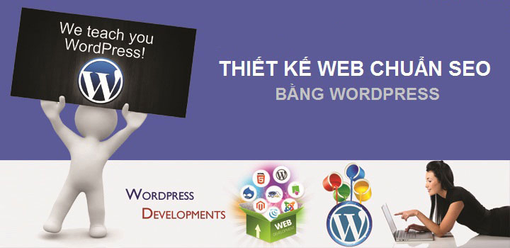 Dịch vụ thiết kế web bằng wordpress chuẩn seo tại BICT