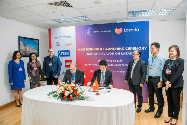Ra mắt trang các thương hiệu Đan Mạch đầu tiên trên Sàn thương mại ...
